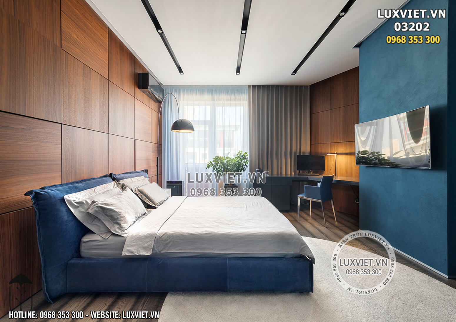 Hình ảnh: Thiết kế nội thất căn hộ hiện đại tại Hà Nội - LV 03202