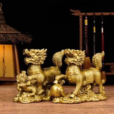 Kỳ lân phong thủy – Xoay chuyển tài vận, hóa giải hung tinh