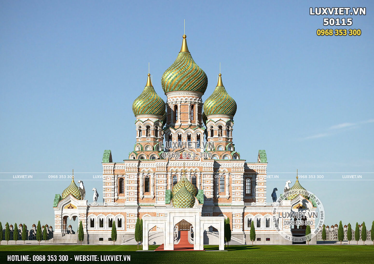 Hình ảnh: Lâu đài Nga hoành tráng và kiên cố - LV 50115