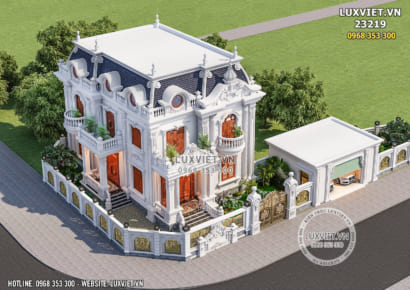 Hình ảnh: Toàn cảnh căn biệt thự tân cổ điển sang trọng 4 phòng ngủ tại Bắc Ninh - LV 23219