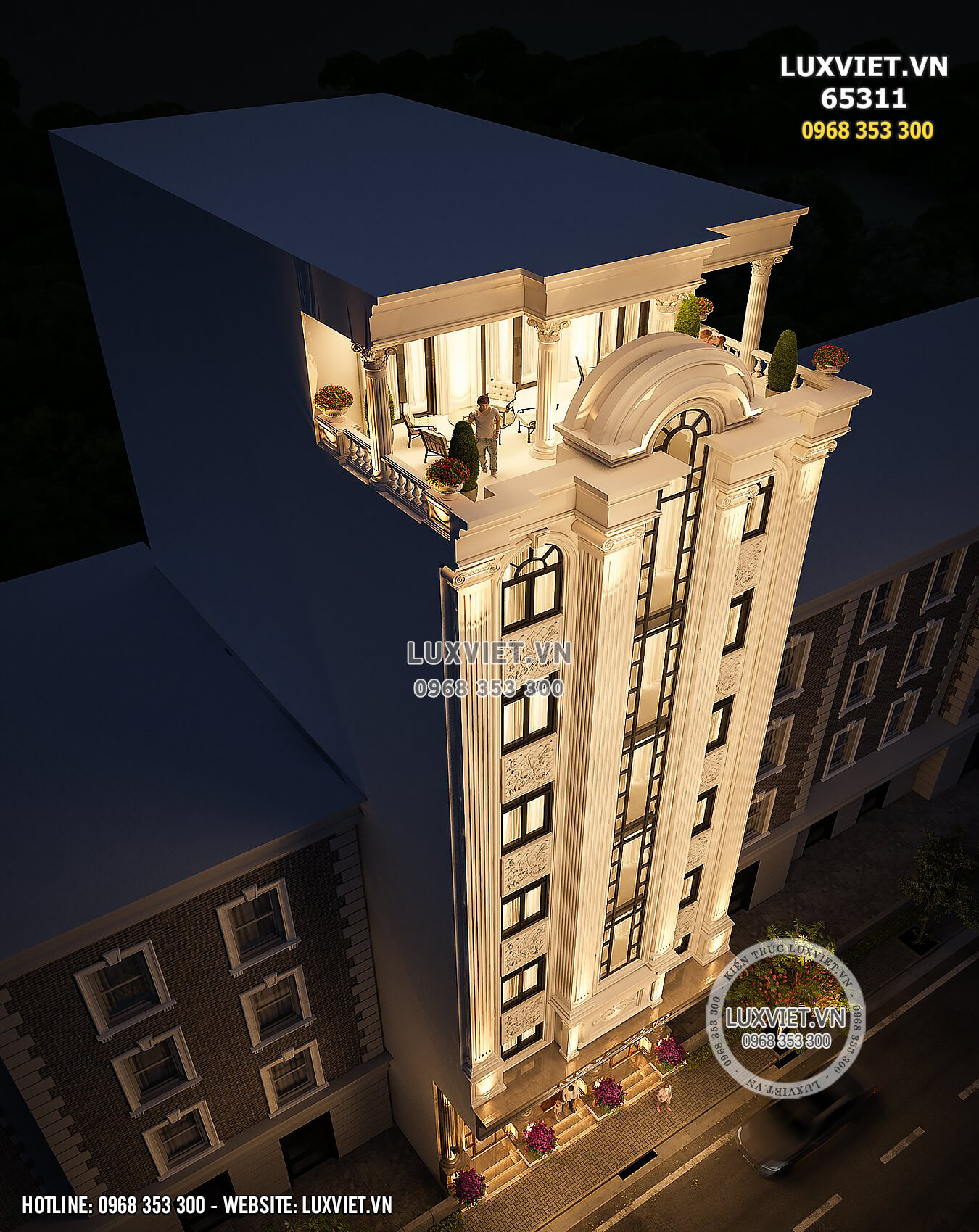Hình ảnh: Góc nhìn từ trên cao của mẫu khách sạn đẳng cấp này - LV 65311