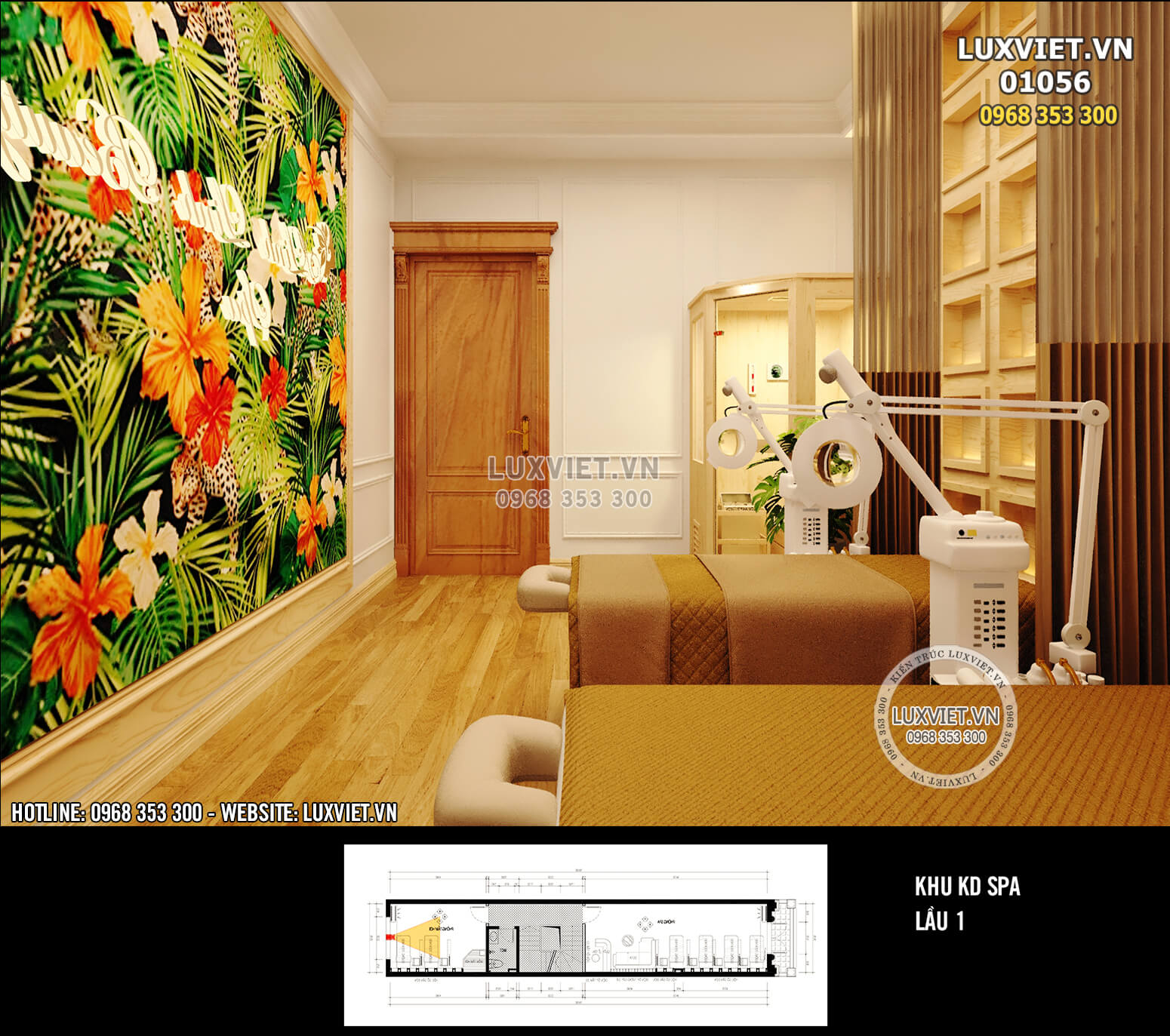 Hình ảnh: Không gian nội thất được thiết kế hợp lý và khoa học - LV 01056