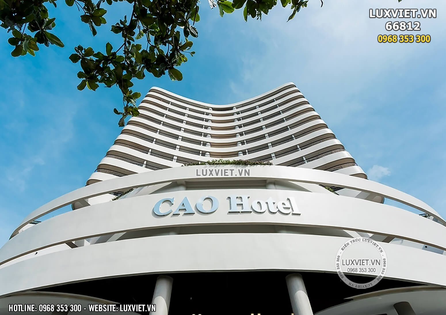 Hình ảnh: Thiết kế khách sạn Cao tại Vũng Tàu - LV 66812
