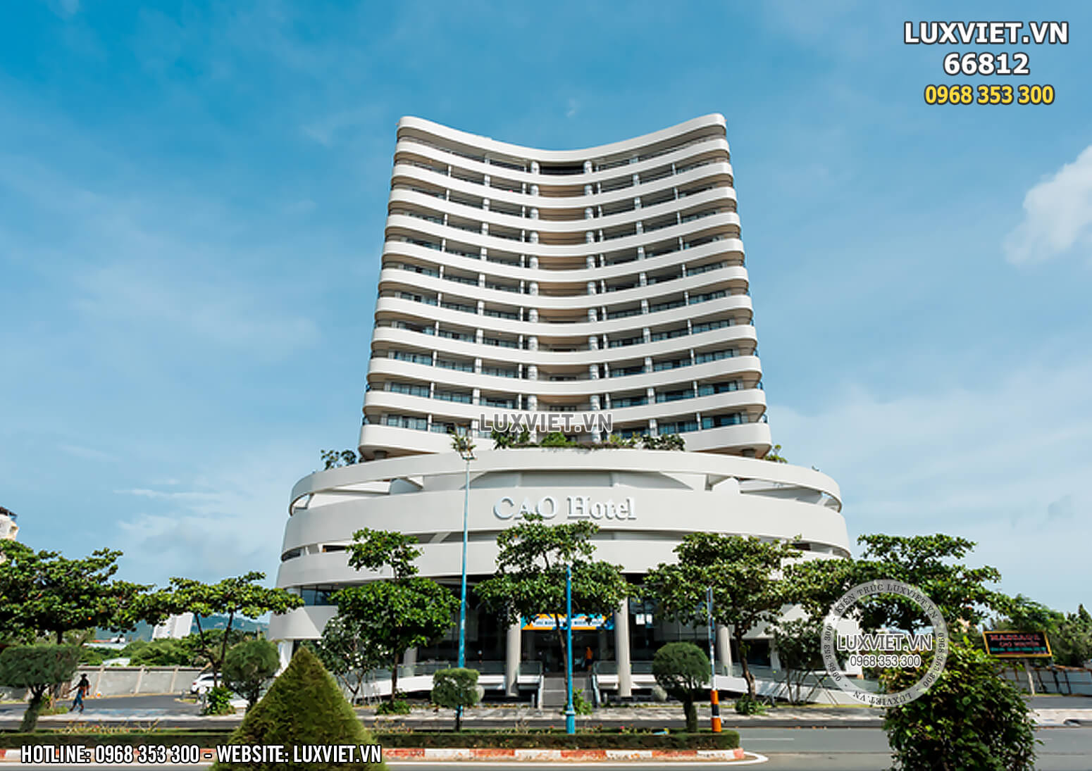 Hình ảnh: Toàn cảnh mẫu khách sạn hiện đại sang trọng tại Vũng Tàu - LV 66812
