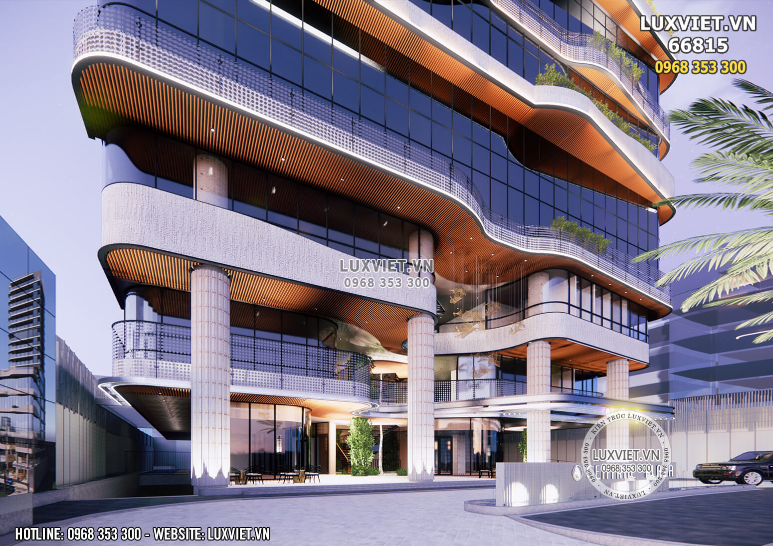 Hình ảnh: Sự sang trọng, đẳng cấp của mẫu thiết kế khách sạn 4 sao đẹp tại Tiền Giang